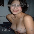 Squirting girls Houston